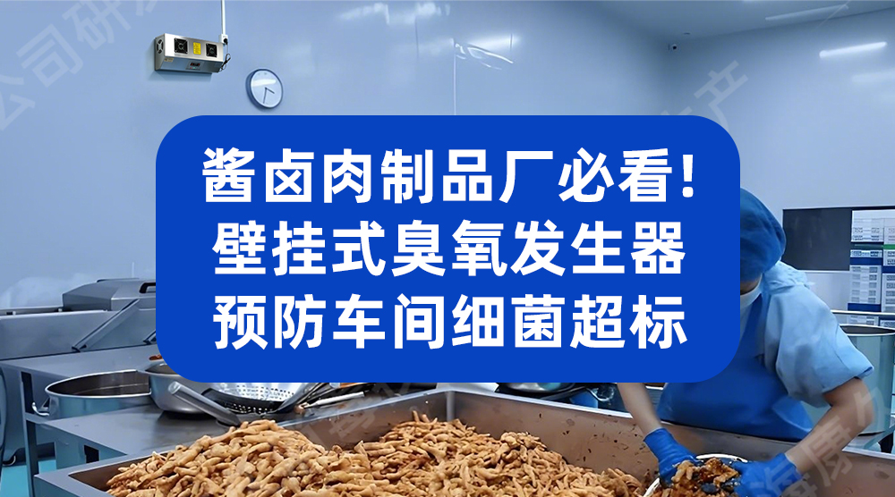 臭氧消毒无死角，助力杭州某食品企业稳定抽检合格率
