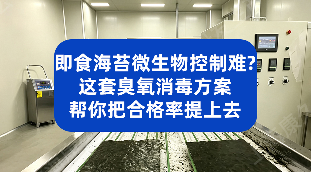 即食海苔微生物控制难？这套臭氧消毒方案帮你把合格率提上去