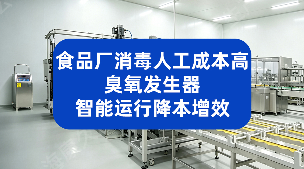 臭氧消毒无死角，助力杭州某食品企业稳定抽检合格率