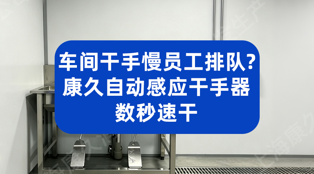 坚果炒货厂自动感应高速干手器 减少手部潮湿大肠菌群污染