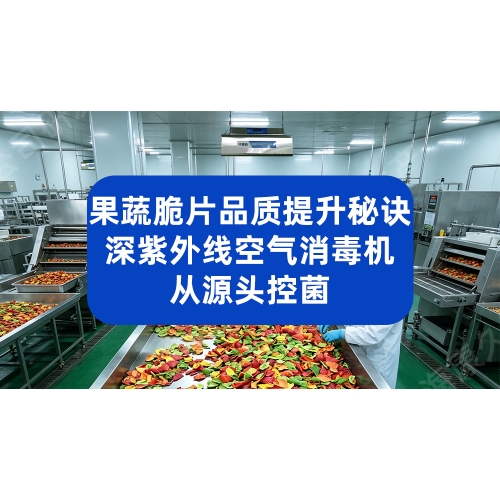 果蔬脆片品质提升秘诀，深紫外线空气消毒机从源头控菌
