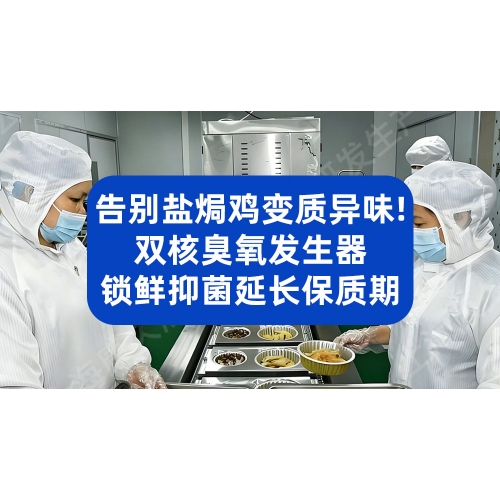 告别盐焗鸡变质异味！双核臭氧发生器锁鲜抑菌延长保质期