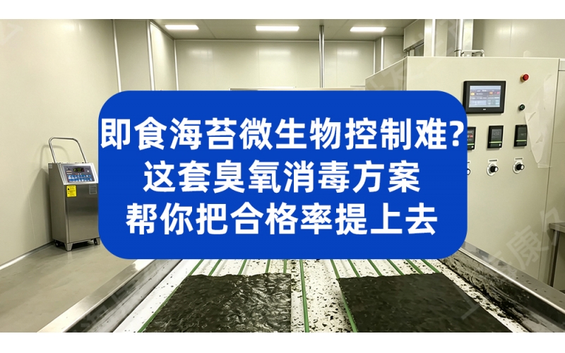 即食海苔微生物控制难？这套臭氧消毒方案帮你把合格率提上去
