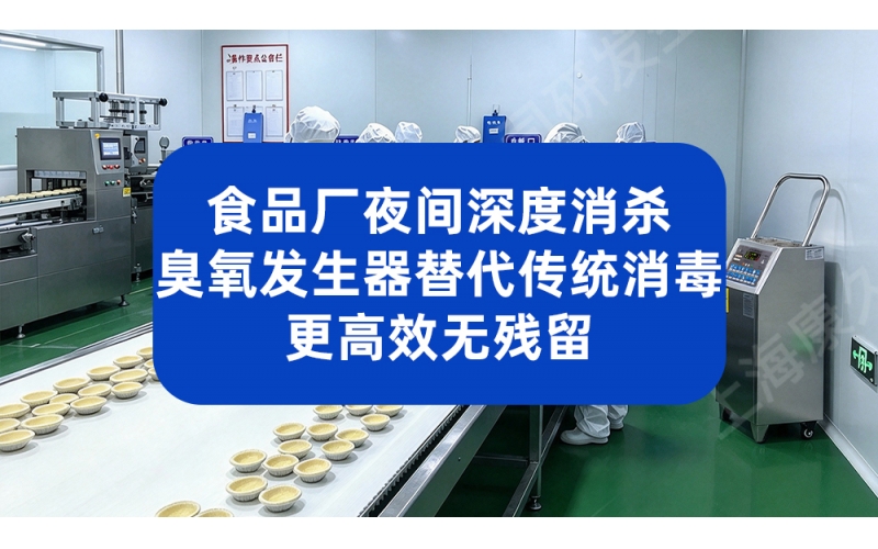 食品厂夜间深度消杀 臭氧发生器替代传统消毒更高效无残留